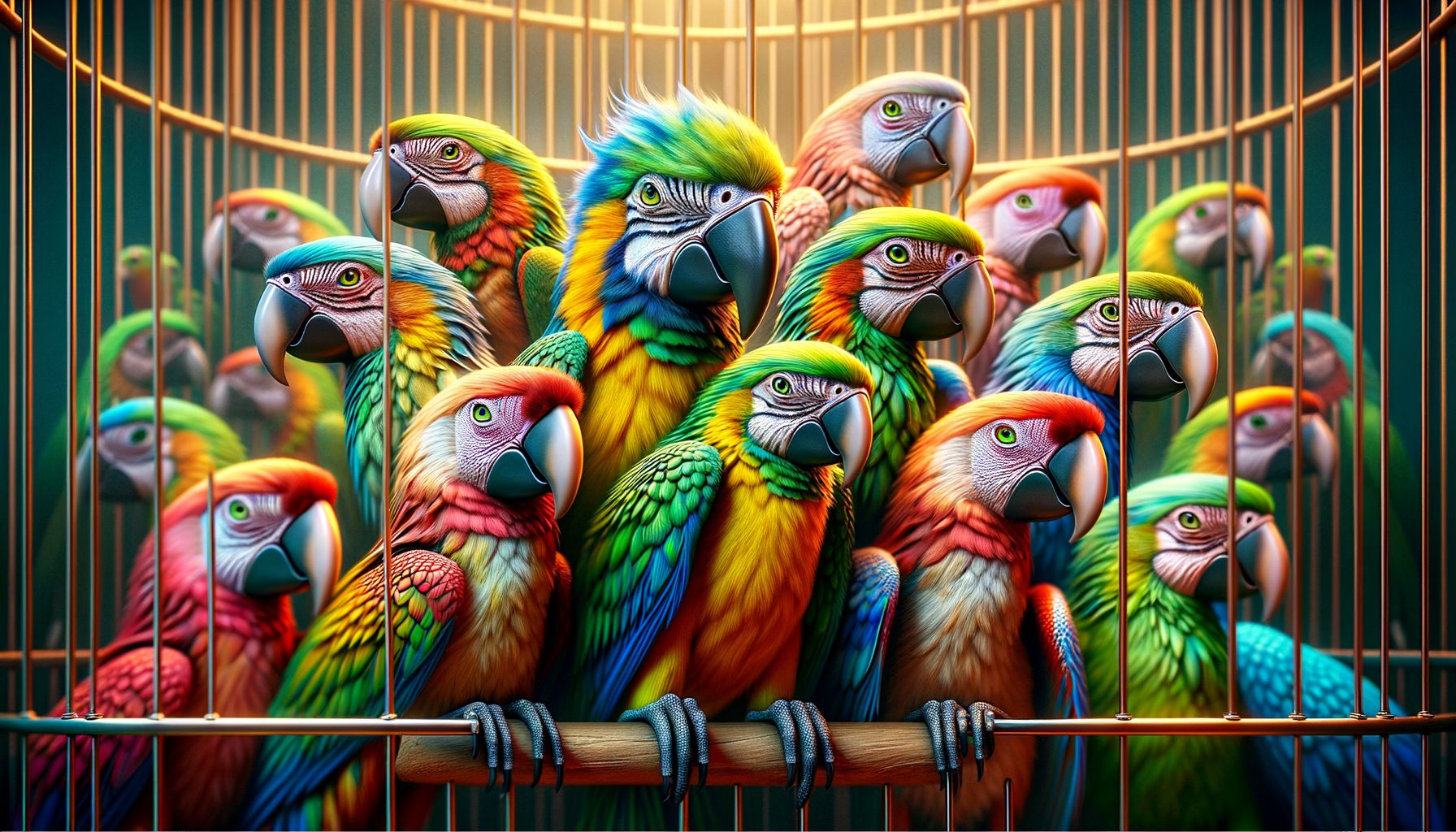 Vögel als Mitbewohner