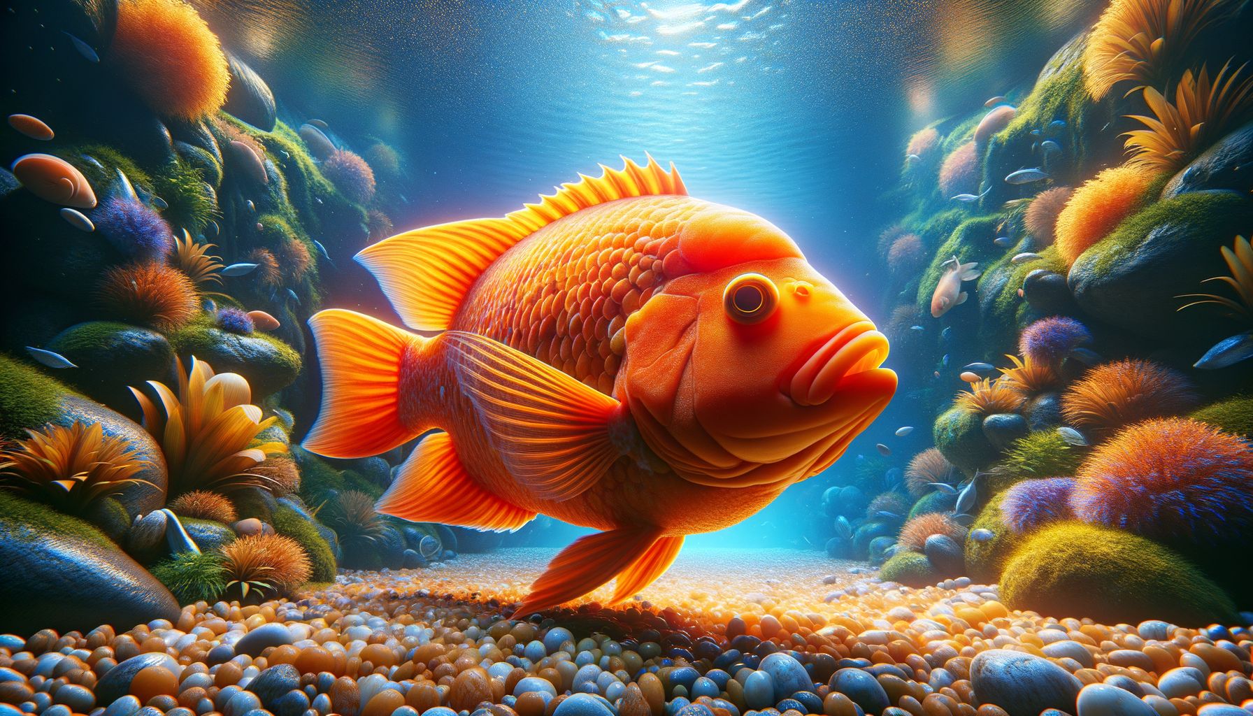 Die ideale Gestaltung des Fischbeckens